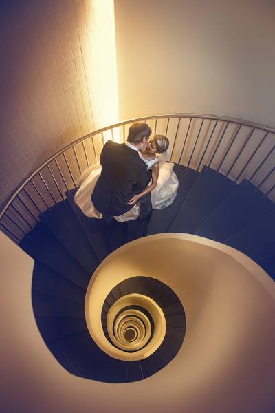 Photograph Sergio Gardoki On The Stairs on One Eyeland